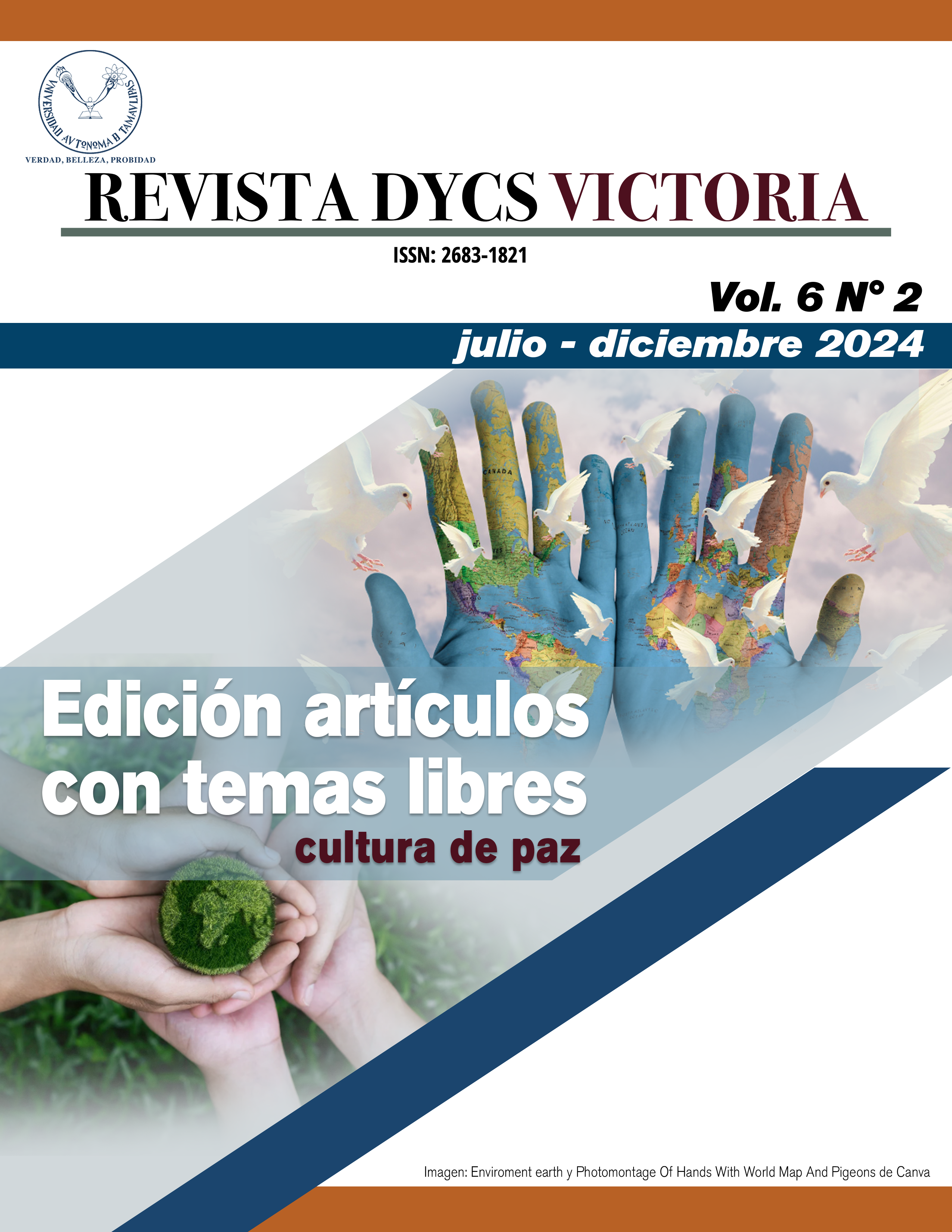 					Ver Vol. 6 No. 2 (julio - diciembre 2024). Edición artículos con temas libres: Cultura de Paz
				